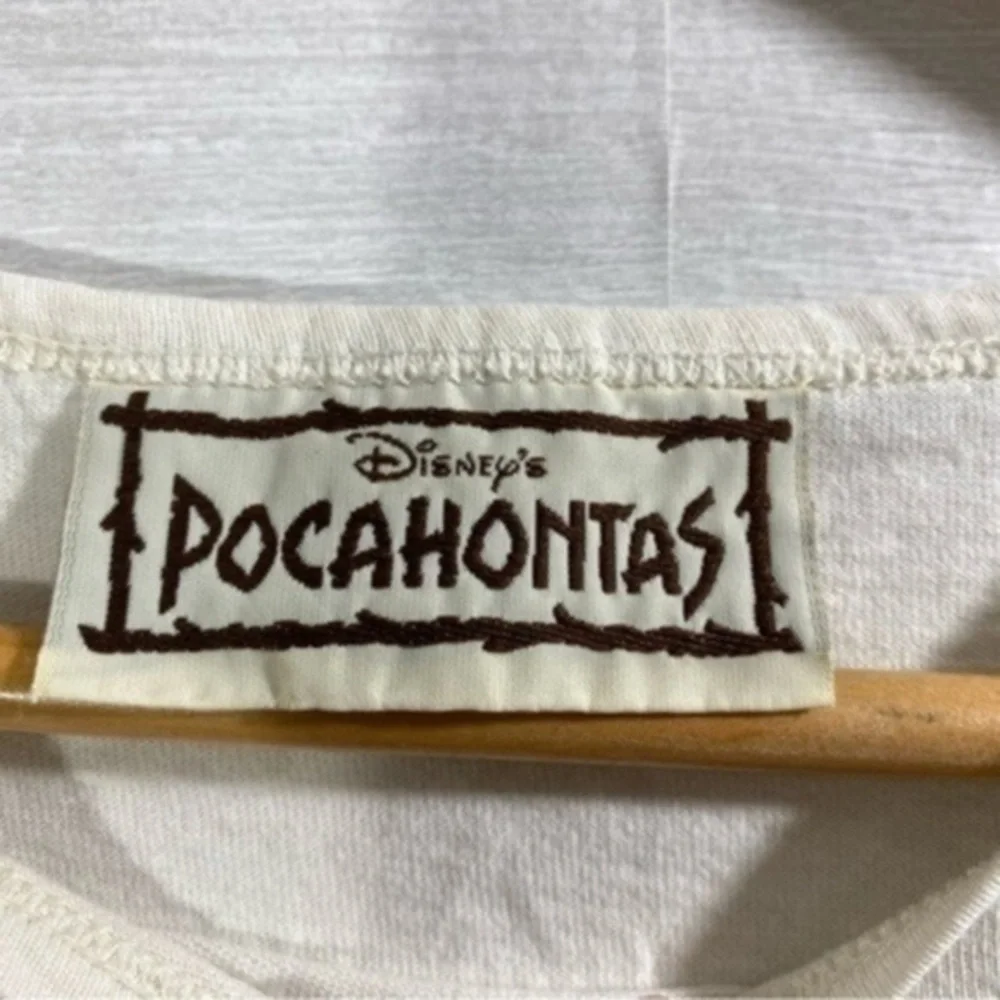 Disney Vintage 90s Parks Pocahontas Fringe Tshirt Dress size M - Picture 7 of 10